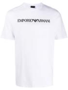 Emporio Armani Front Logo T-shirt - White