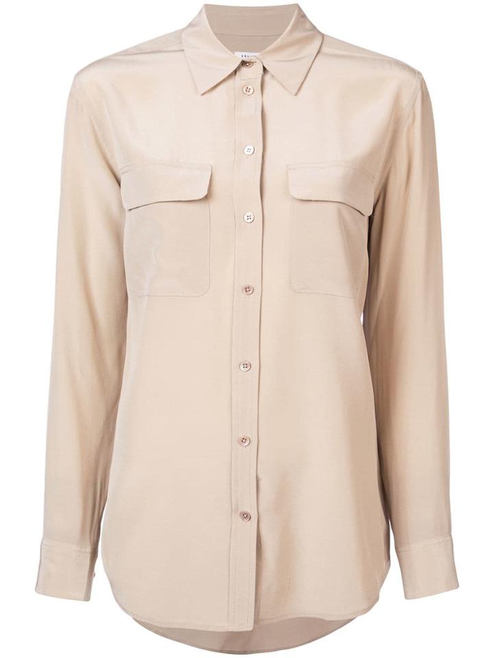 Equipment Flap Pocket Shirt - Neutrals