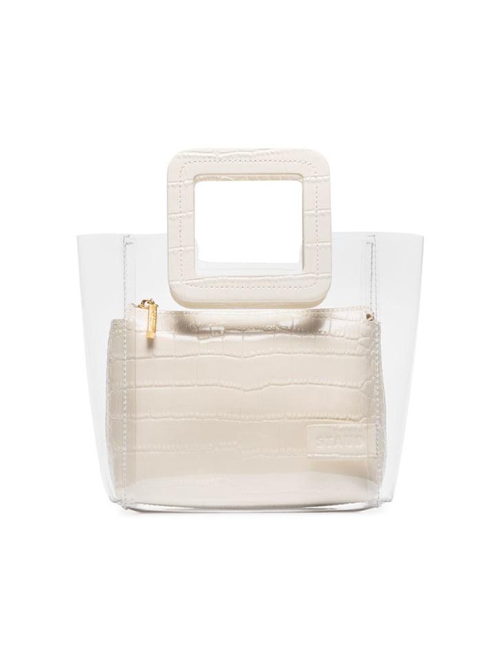 Staud Mini Shirley Bag - White