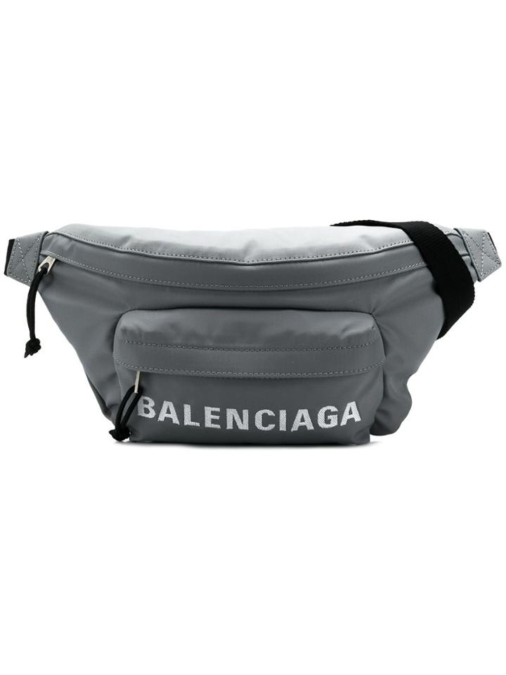 Balenciaga Wheel Belt Pack - Grey