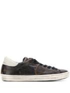 Philippe Model Lace Up Sneakers - Brown