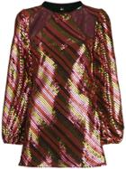 Rixo Harriet Mini Dress - Pink