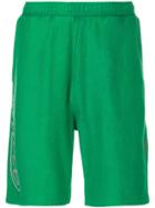 Heron Preston Side Logo Track Shorts - Green