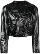 Versace Pre-owned 1990's Leather Jacket - Black