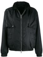 Drome Faux Fur Collar Jacket - Black