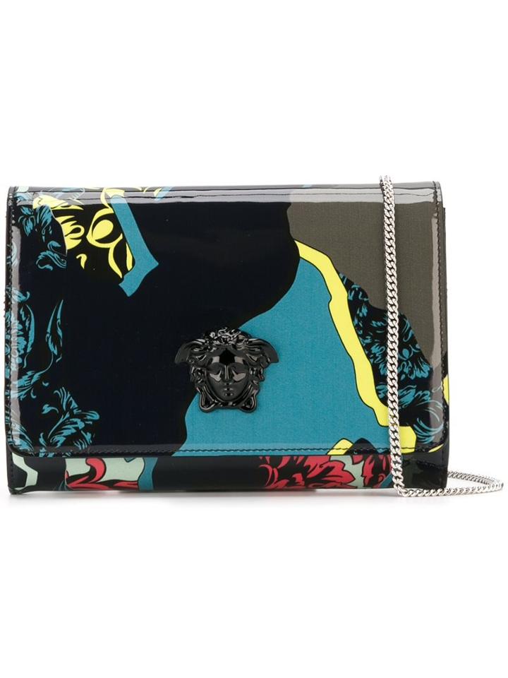 Versace 'jagged Baroque' Medusa Shoulder Bag, Women's
