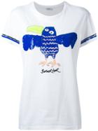 P.a.r.o.s.h. Embellished T-shirt, Women's, Size: Medium, White, Cotton/pvc