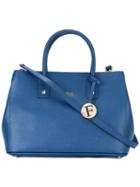 Furla Medium 'linda' Tote Bag, Women's, Blue