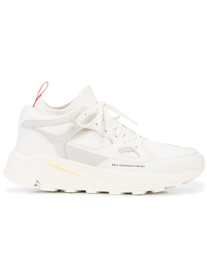 424 Fairfax 424 Fairfax X Brandblack Runners Sneakers - White