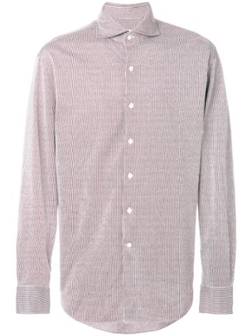 Alessandro Gherardi Striped Shirt - Red