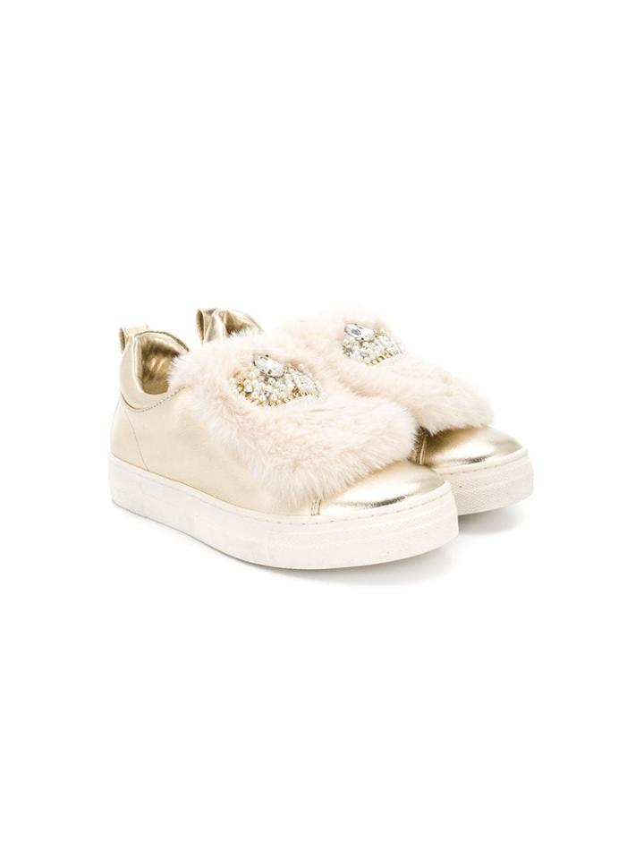 Mi Mi Sol Mi Mi Sol 58336v2t Oro Leather/fur/exotic Skins->calf