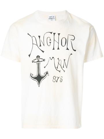 Wild Donkey Anchor Man T-shirt - Nude & Neutrals