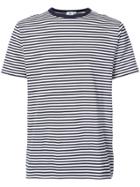 Sunspel Horizontal Stripe T-shirt - Black
