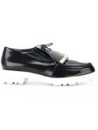 Robert Clergerie Pearled Fringe Detail Loafers
