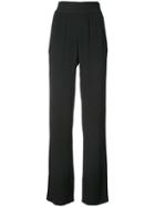 Veronique Leroy Wide Leg Trousers - Black