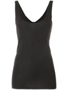 Kristensen Du Nord Slim Fit U-neck Tank Top - Grey