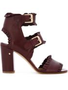 Laurence Dacade Ruffled Details Buckled Sandals