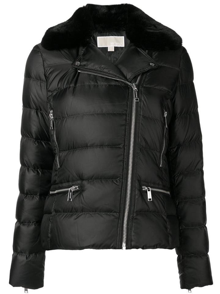Michael Michael Kors Short Padded Jacket - Black