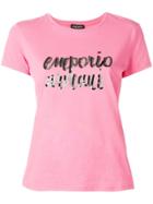 Emporio Armani Logo T-shirt - Pink