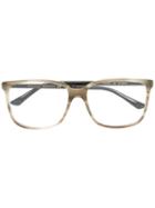 Gucci Eyewear - Square Frame Glasses - Unisex - Acetate - 56, Nude/neutrals, Acetate