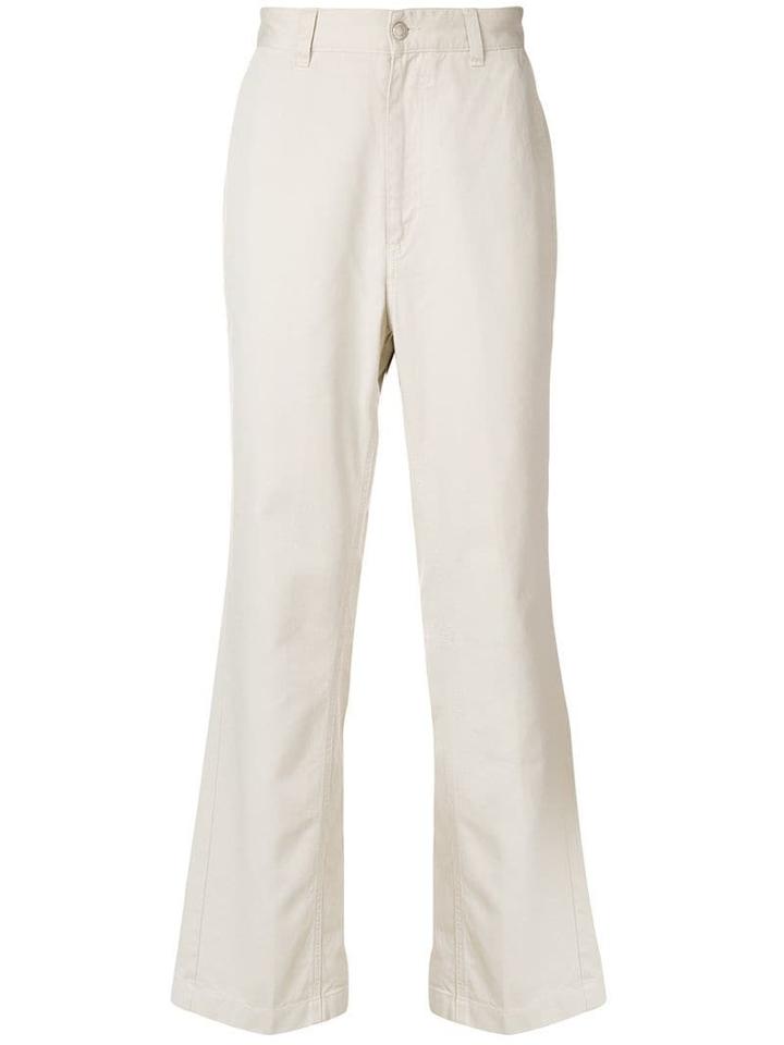 Ami Alexandre Mattiussi Large Fit Trousers - Neutrals