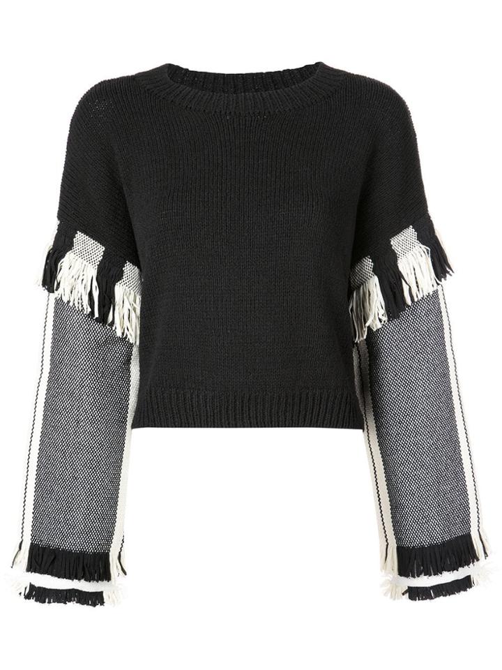 3.1 Phillip Lim Deconstructed Jumper - Black