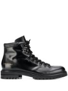 Common Projects Polished Hiking Boots - Black