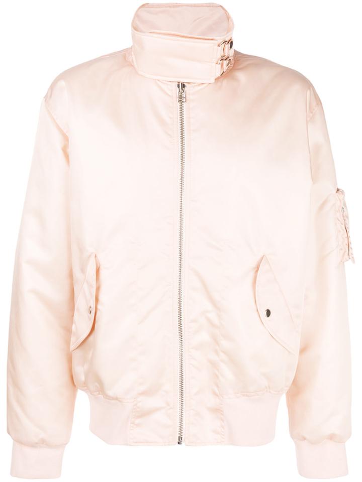 Helmut Lang Bomber Jacket - Pink & Purple