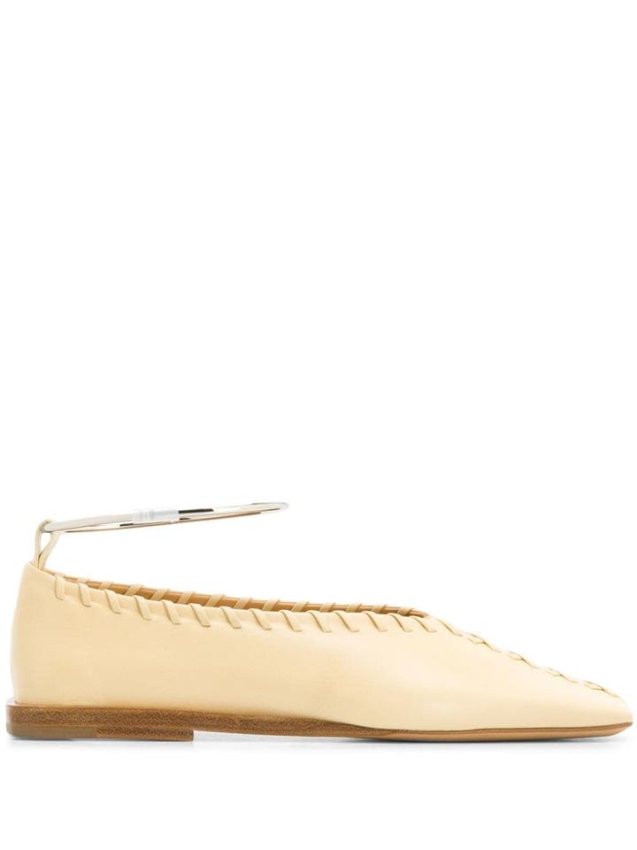 Jil Sander Ballerina Shoes - Neutrals