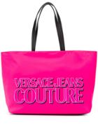 Versace Jeans Couture Logo Print Shopper Tote - Pink