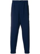 Etro High Waisted Trousers - Blue