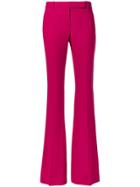 Alexander Mcqueen Tailored Flared Trousers - Pink
