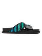 À La Garçonne X Melissa Slides - Green