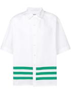Kenzo Stripe Detail Shirt - White