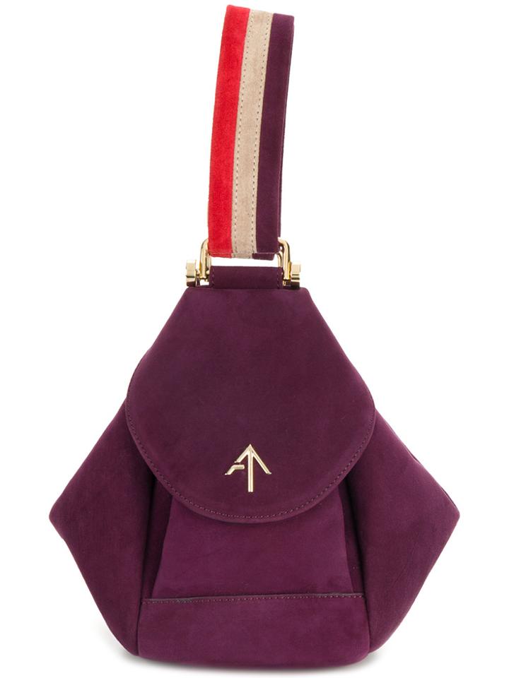 Manu Atelier Hobo Shoulder Bag - Pink & Purple
