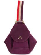 Manu Atelier Hobo Shoulder Bag - Pink & Purple