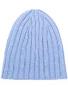 Cenere Gb Cashmere Beanie - Blue