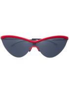 Mykita + Maison Margiela Cat-eye Sunglasses - Red