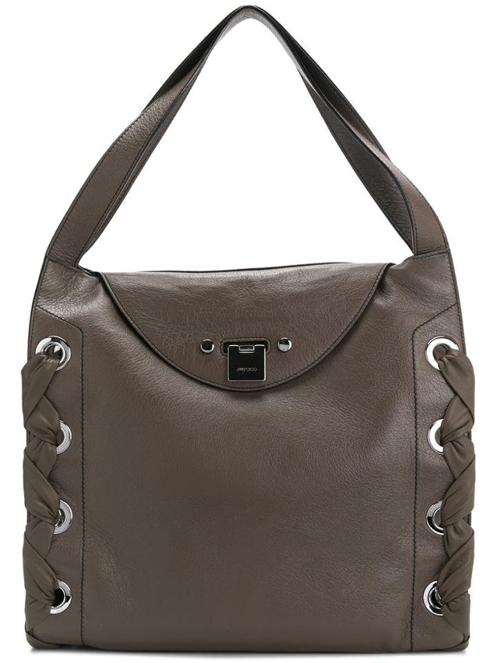 Jimmy Choo Rion Tote Bag - Grey