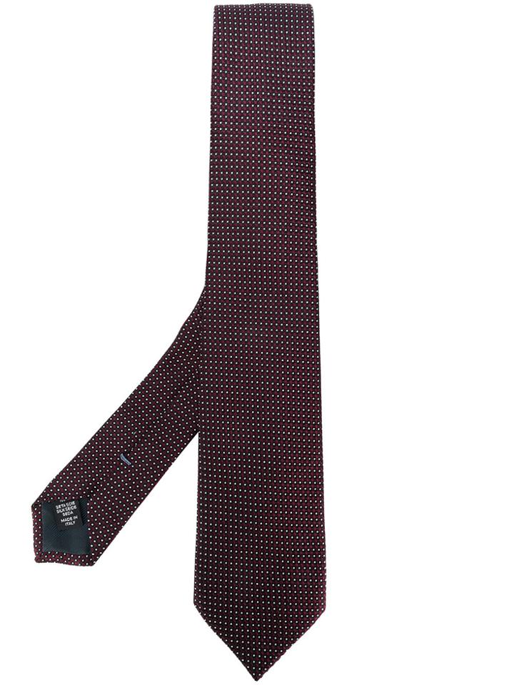 Ermenegildo Zegna Polka Dot Tie - Red