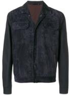 Ermenegildo Zegna Xxx Classic Fitted Bomber Jacket - Black