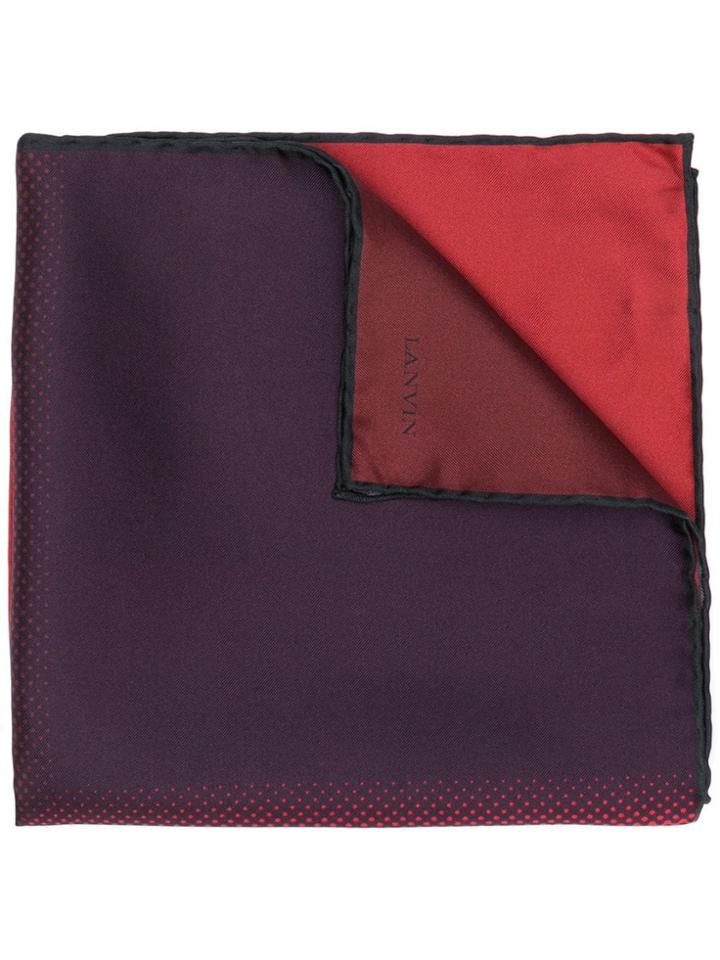 Lanvin Square Wide Scarf - Grey