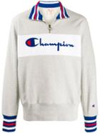 Champion Half-zip Jumper - Grey
