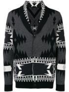 Alanui Ethnic Knitted Cardigan - Grey
