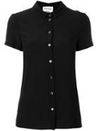 Semicouture Shortsleeved Shirt, Women's, Size: 44, Black, Silk
