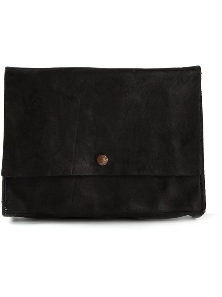 Guidi Classic Clutch - Black