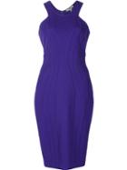 Zac Zac Posen Fitted Dress, Women's, Size: 12, Blue, Polyester/spandex/elastane
