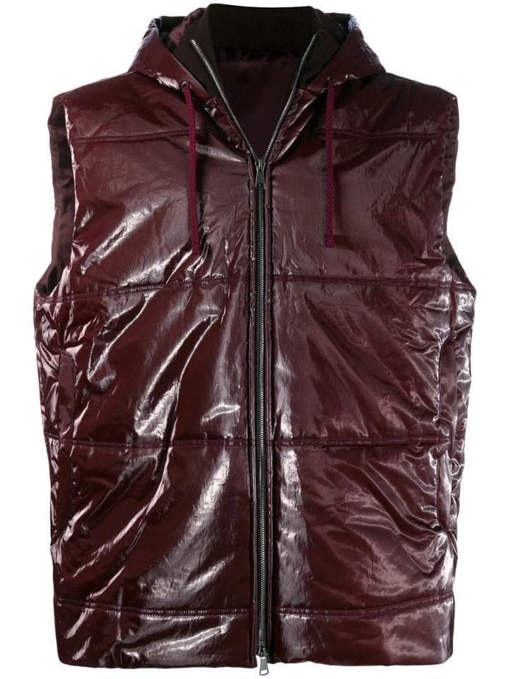 Qasimi Alcor Gilet - Red
