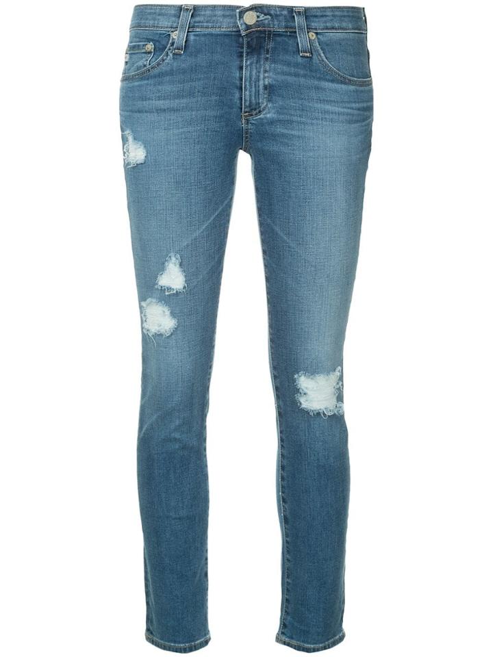 Ag Jeans Prima Ankle Jeans - Blue
