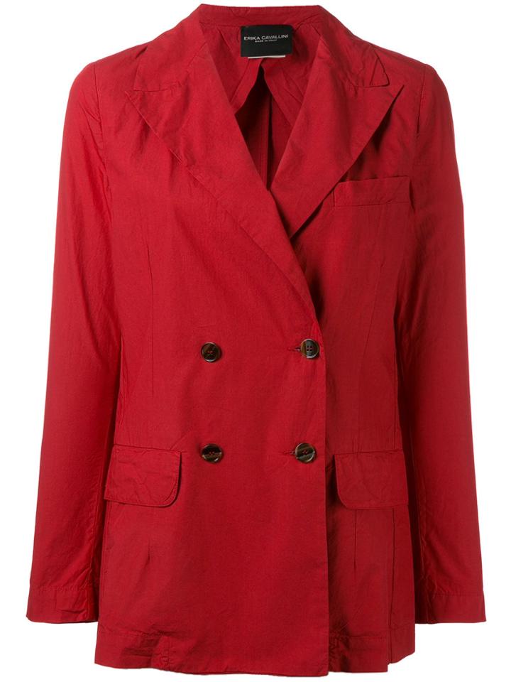 Erika Cavallini 'ernest' Jacket - Red